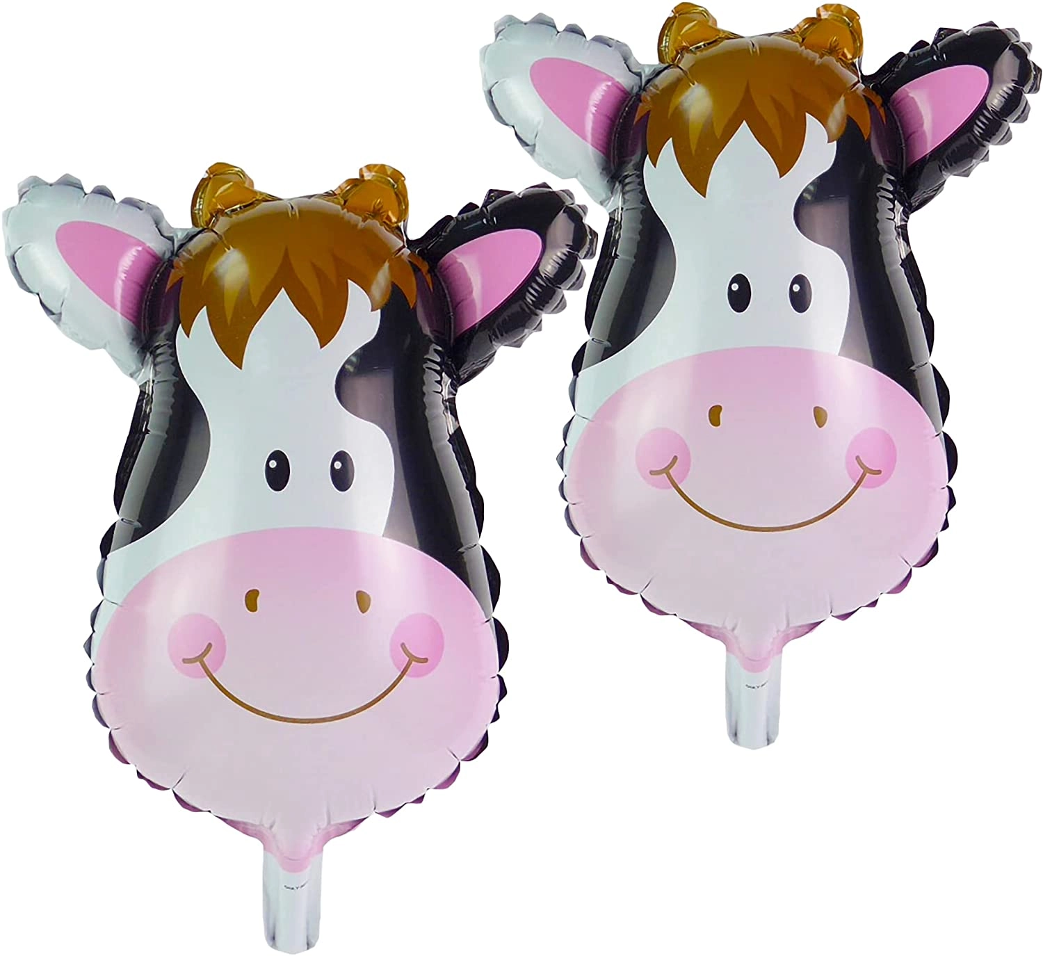 Party Time Trading LLC Cow Balloons - 2pcs Birthday
