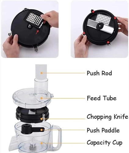 Electric Vegetable Dicer - 2000ml 800W