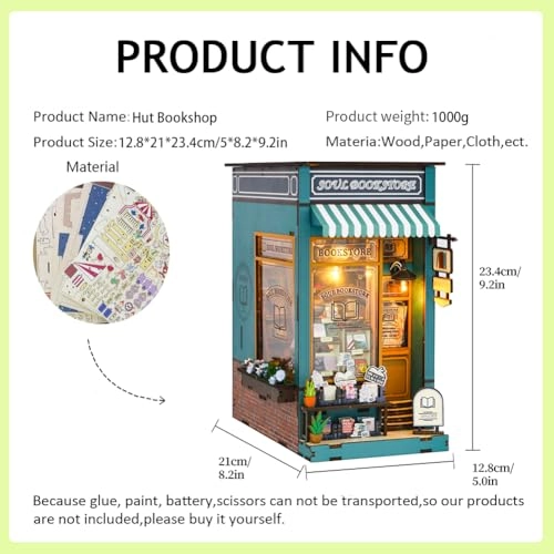 Magic House - 3D Mini Dollhouse Musical Movement