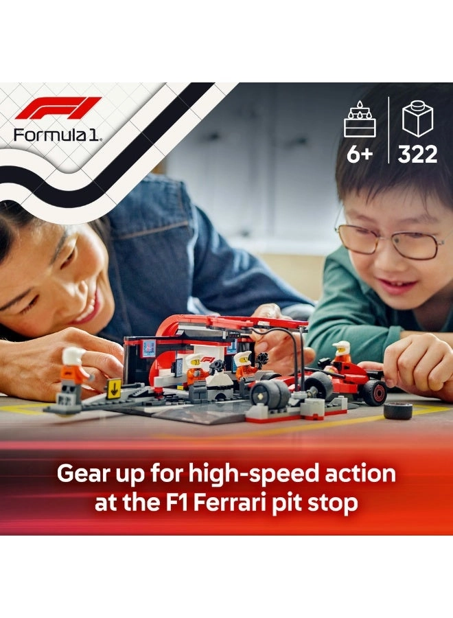 City F1 Pit Stop & Pit Crew (60443)