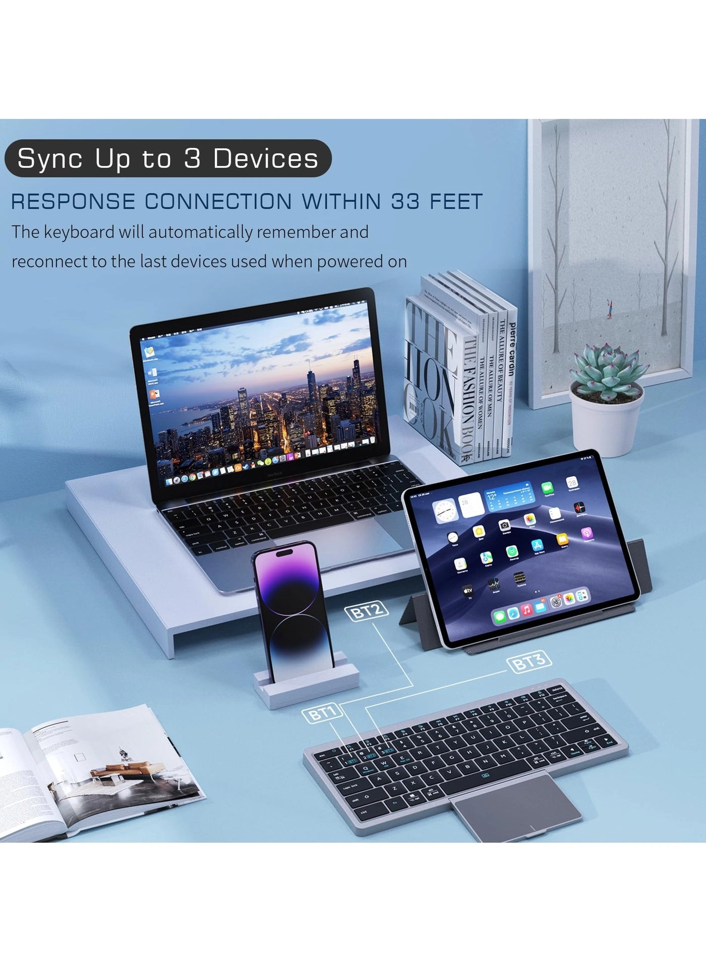 Portable Wireless Keyboard - Wireless