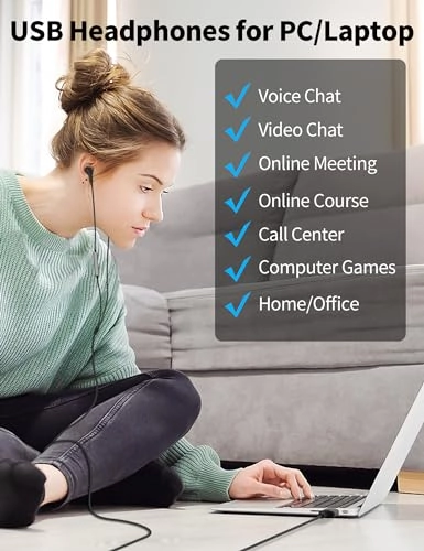 USB Headset Wired Headset