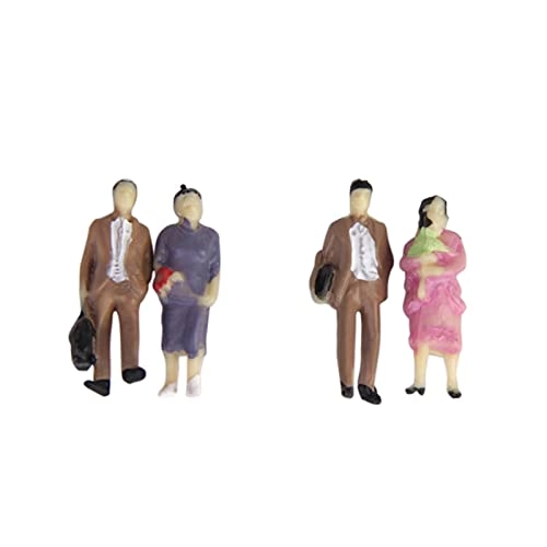 Train Station Model People - 24 pieces 1:87