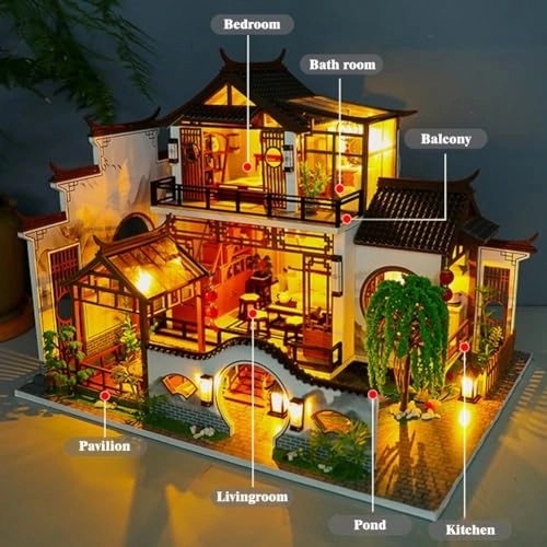 Miniature House Kit - Ancient Style Large