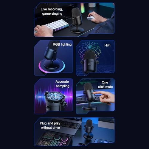 POENVFPO8q179ysdku USB Microphone