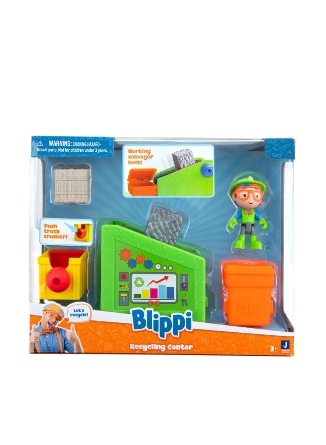 Jazwares Blippi Little Adventures Recycling Center