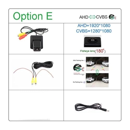 Car Rear View Camera - Night vision 1920 x 1080P