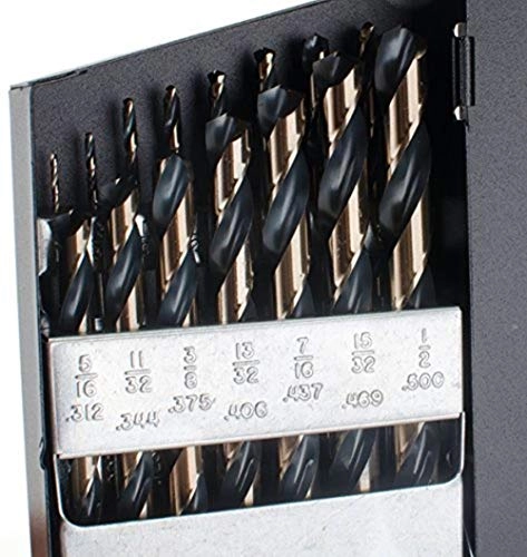 66470 SPM-15 - Hi-Molybdenum tool steel/Gold Oxide 15pc