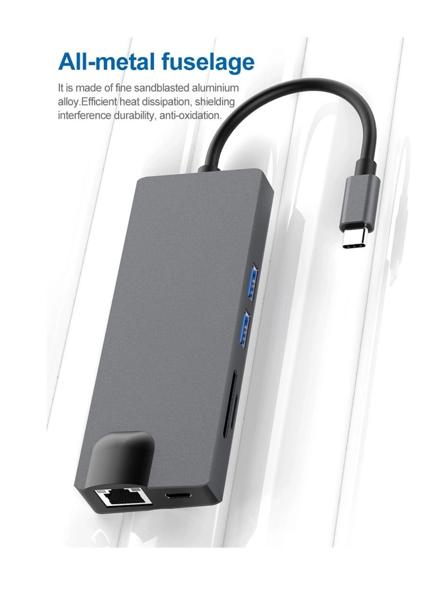 GTSTEVE8IN1 - 8 in 1 4K HDMI Gigabit Ethernet