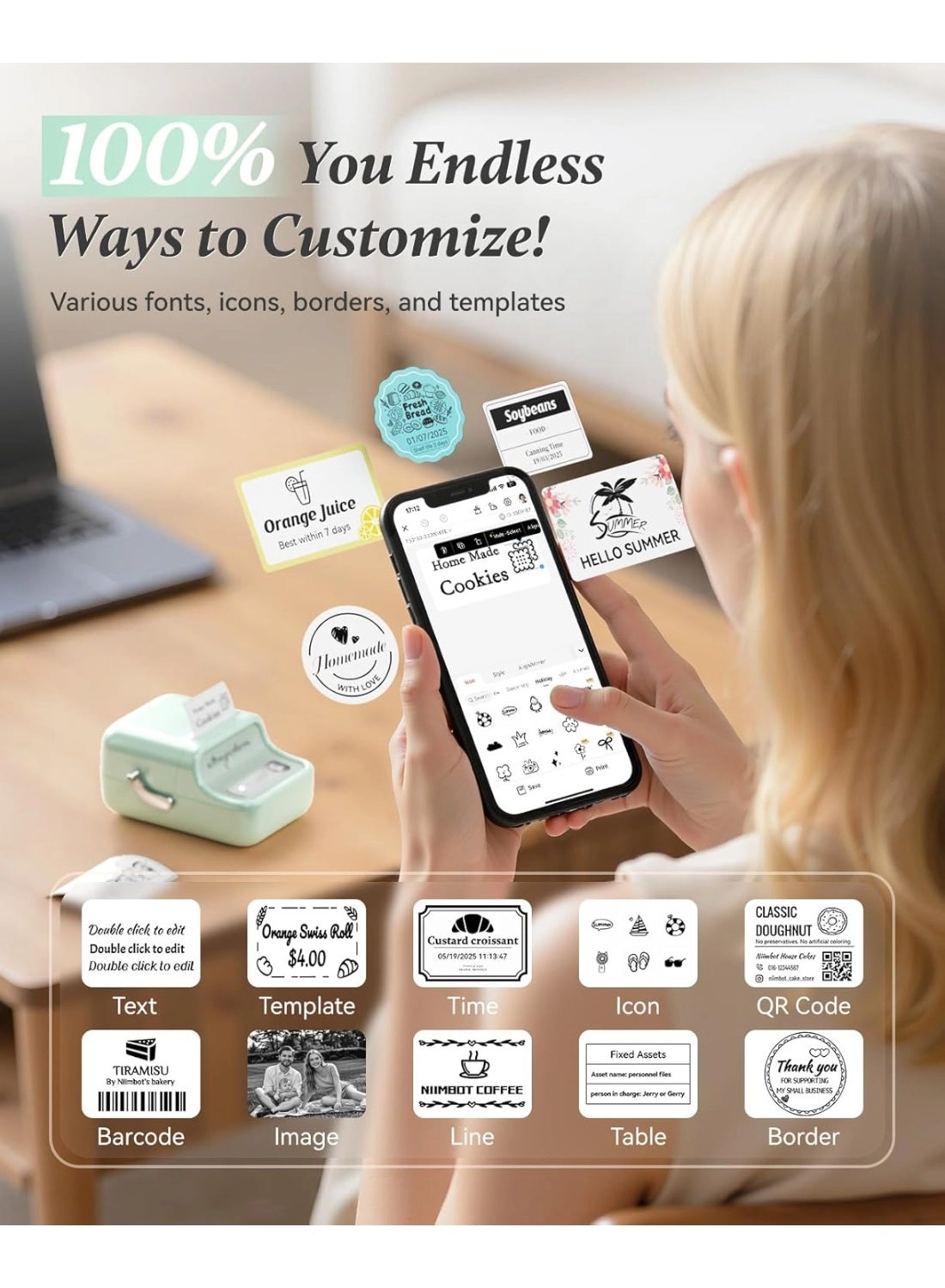 B21 - Inkless 60 millimeter