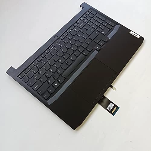 Ideapd Gaming 3-15ACH6 - Backlit Keyboard Touchpad Palmrest Black