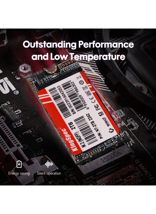 M.2 SATA SSD - 128GB 2242