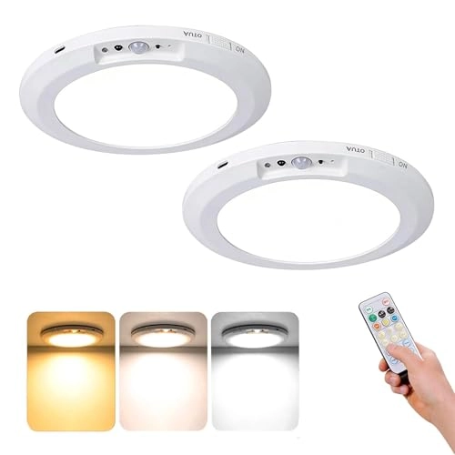 Motion Sensor Ceiling Light - 3 color temperatures Dimmable