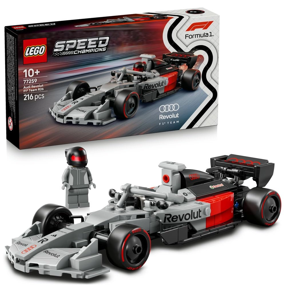 LEGO Speed Champions Audi Revolut F1 Team R26 Race Car (77259)