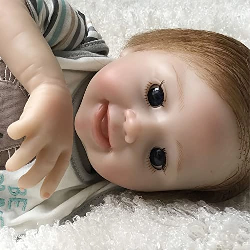 Rebirth Baby Doll - 20 Inch Vinyl Cotton Body Blue Eyes