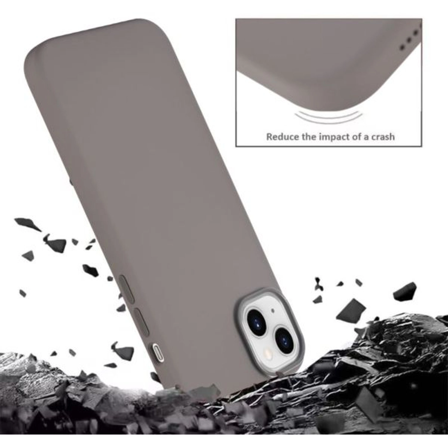 Silicone Case with MagSafe for iPhone 15