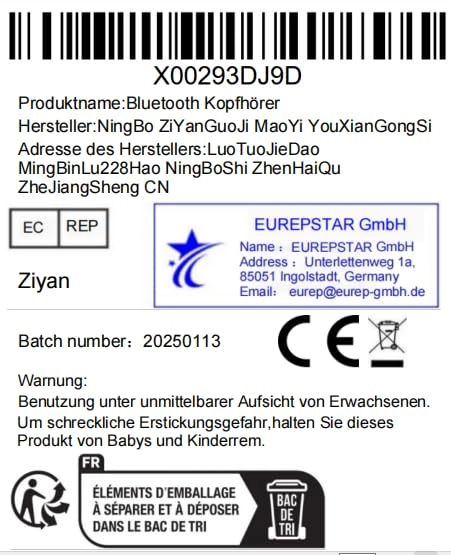 Bluetooth Headphones Wireless Earbud