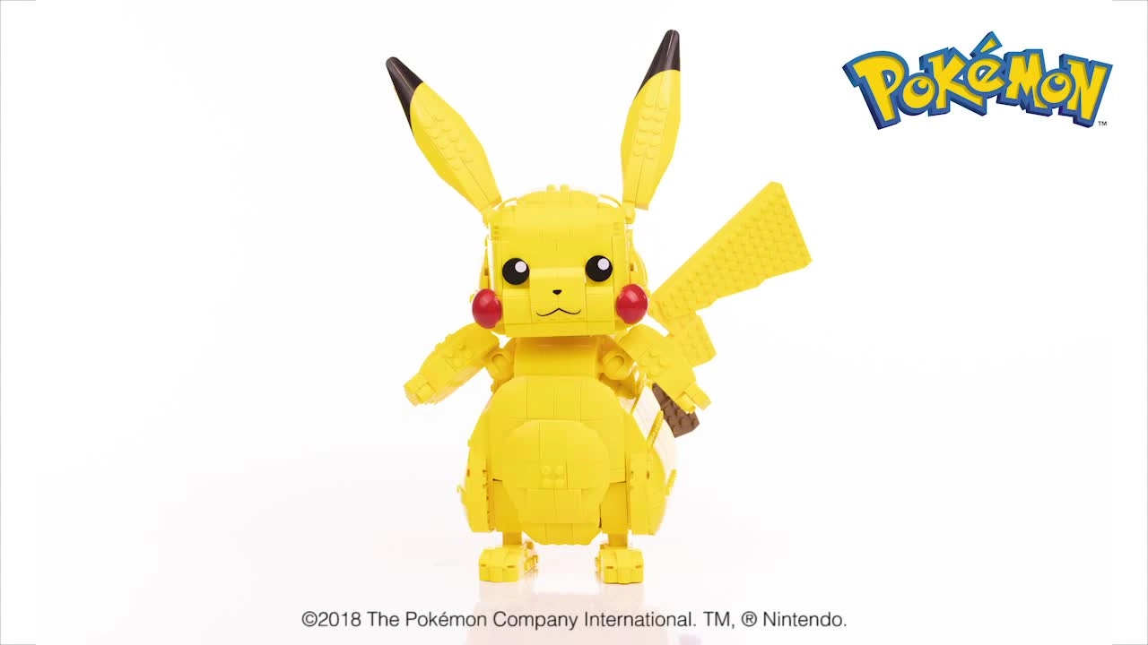 Pokemon Pikachu Construction Set - 12-inch