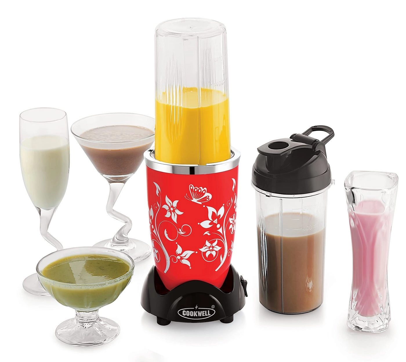 Nutri Blender - 5 Jar 3 Blade Black