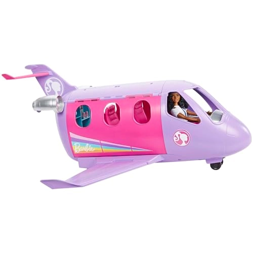Barbie Life in the City Airplane Adventures - Pilot Doll Toy Puppy 15 Accessories Ages 3+