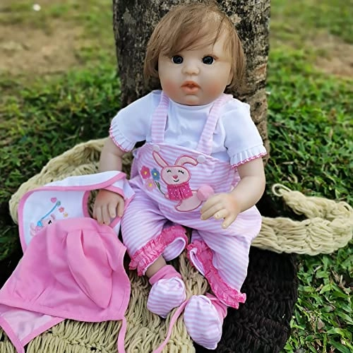 Rebirth Baby Doll - 20 Inch Vinyl Cotton Body Blue Eyes