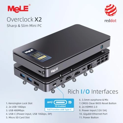 Overclock 4C - N150 16GB 512GB
