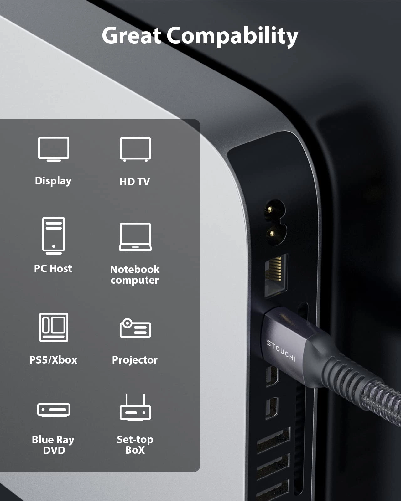 8K HDMI Cable 4m