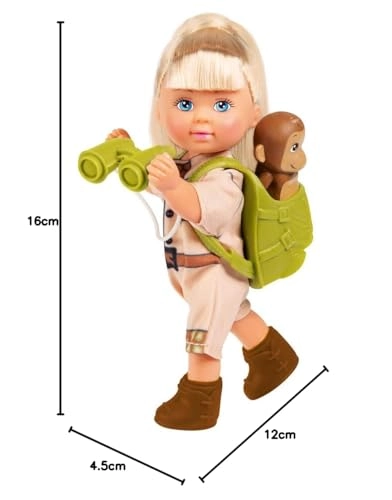 Evi Doll - 12 cm Explorer Outfit Ages 3+