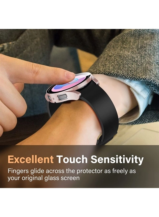 2 Pack Screen Protector Case for Samsung Galaxy Watch 5/Galaxy Watch 4 - 40mm