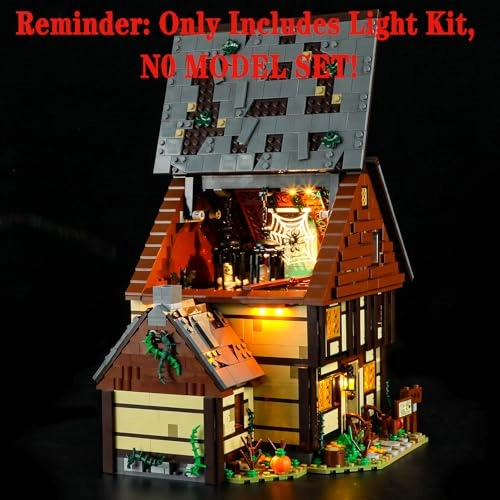 LED Lighting Kit - Rustic Disney Hocus Pocus: the Sanderson sisters' cottage