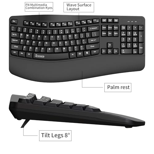 Ergonomic Keyboard - USB-A