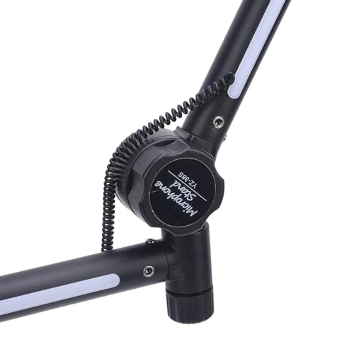 Adjustable Desktop -usb Capacitor Microphone Stand - RGB Lighting 22 Color Modes