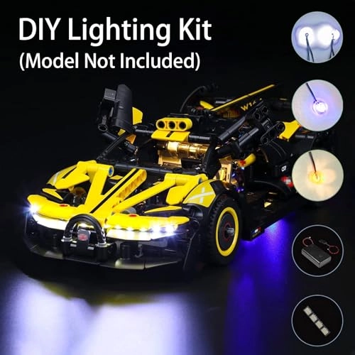 Lighting Kit 42151 - ABS for LEGO Bugatti Bolide 42151
