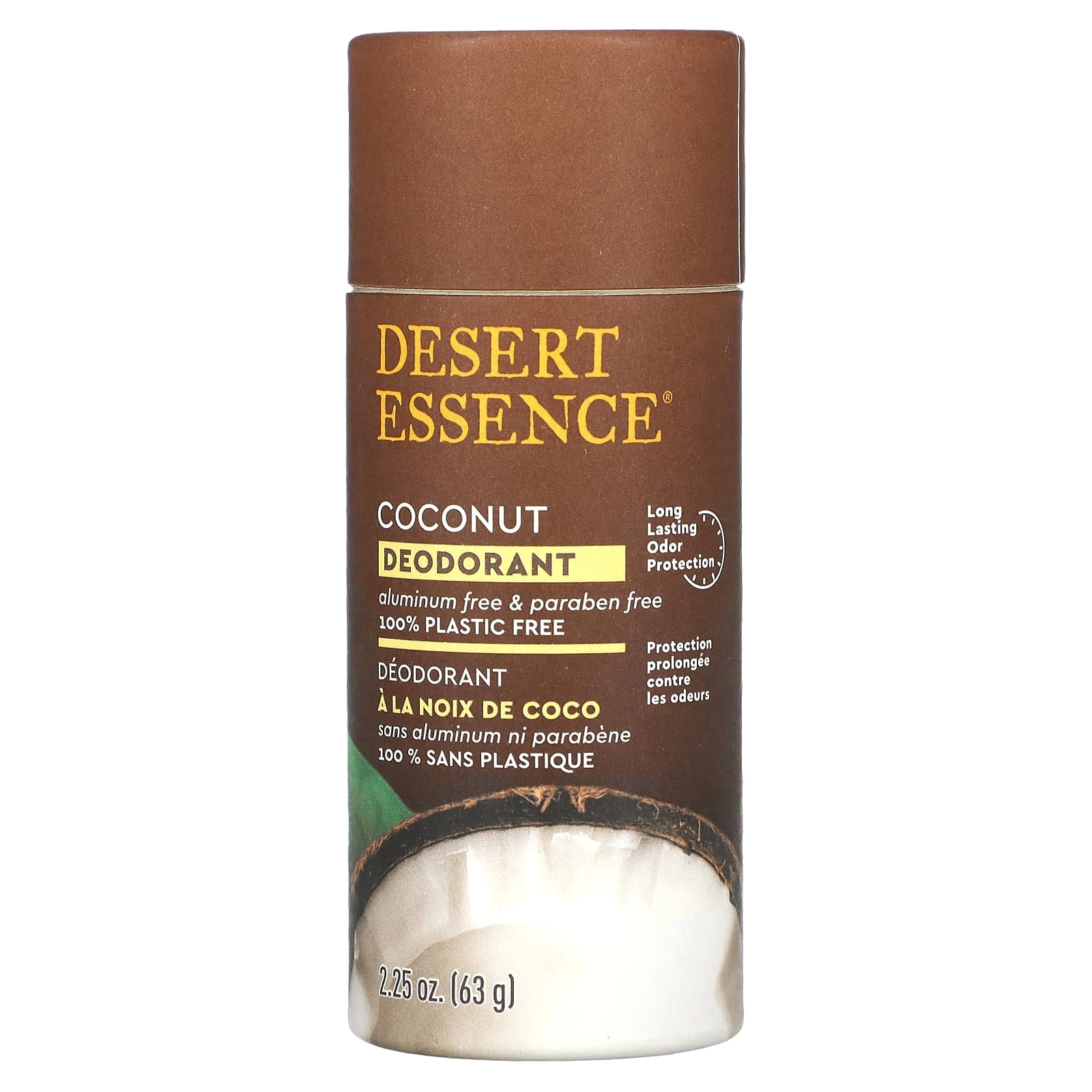 Desert Essence Deodorant - Coconut 63 g