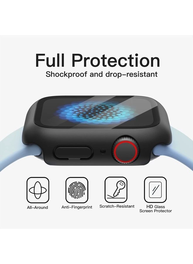 2 Pack Cover for Apple Watch Series 8 7 - 41mm