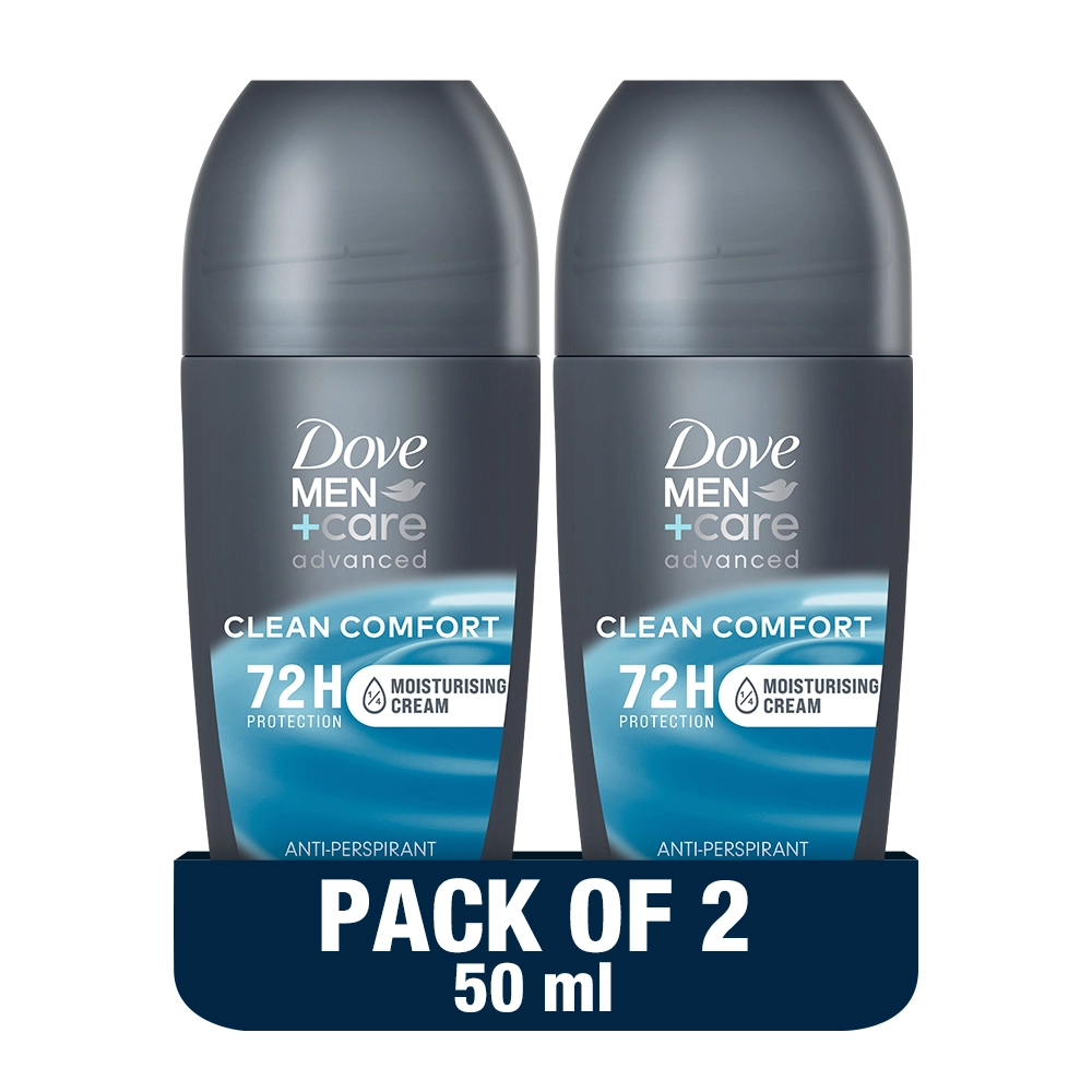 Dove Men+Care Anti Prespirant Clean & Comfort - 2 x 50ml