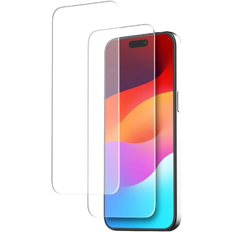 araree 9H Tempered Glass Screen Protector for iPhone 15 Plus/iPhone 15 Pro Max