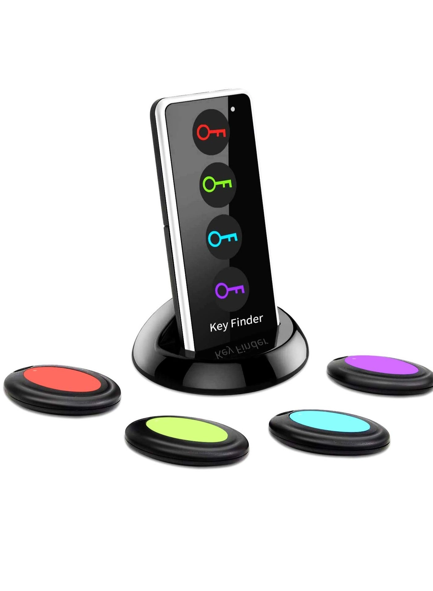 Key Finder - 1 RF Transmitter & 4 Receivers