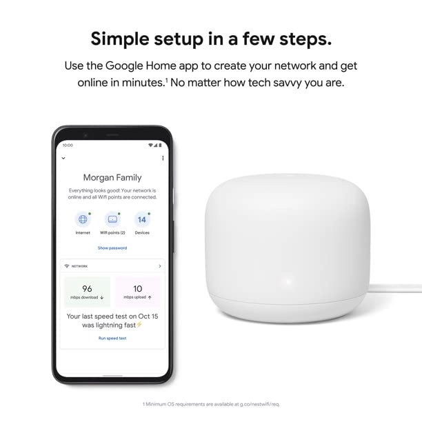Nest WiFi - 2.4 GHz Radio Frequency 1x