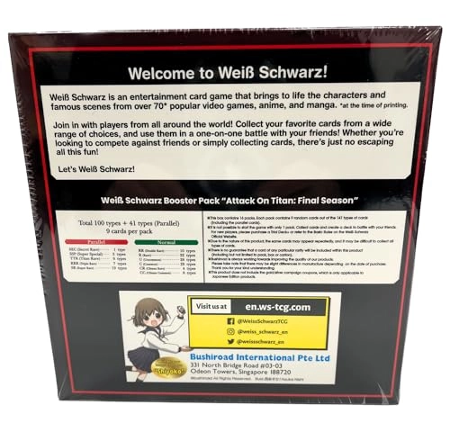 Attack On Titan: Final Season Booster Box - ENG 16pcs