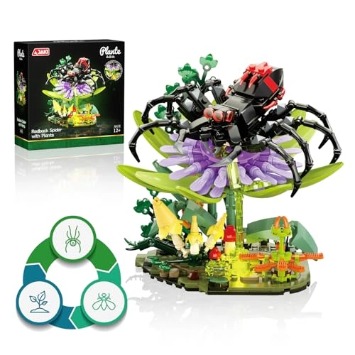 JAKI Spider Building Set - redback spider 538pcs