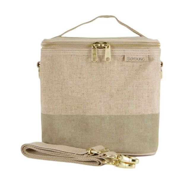 So Young Lunch Poche - Cement Colour Block