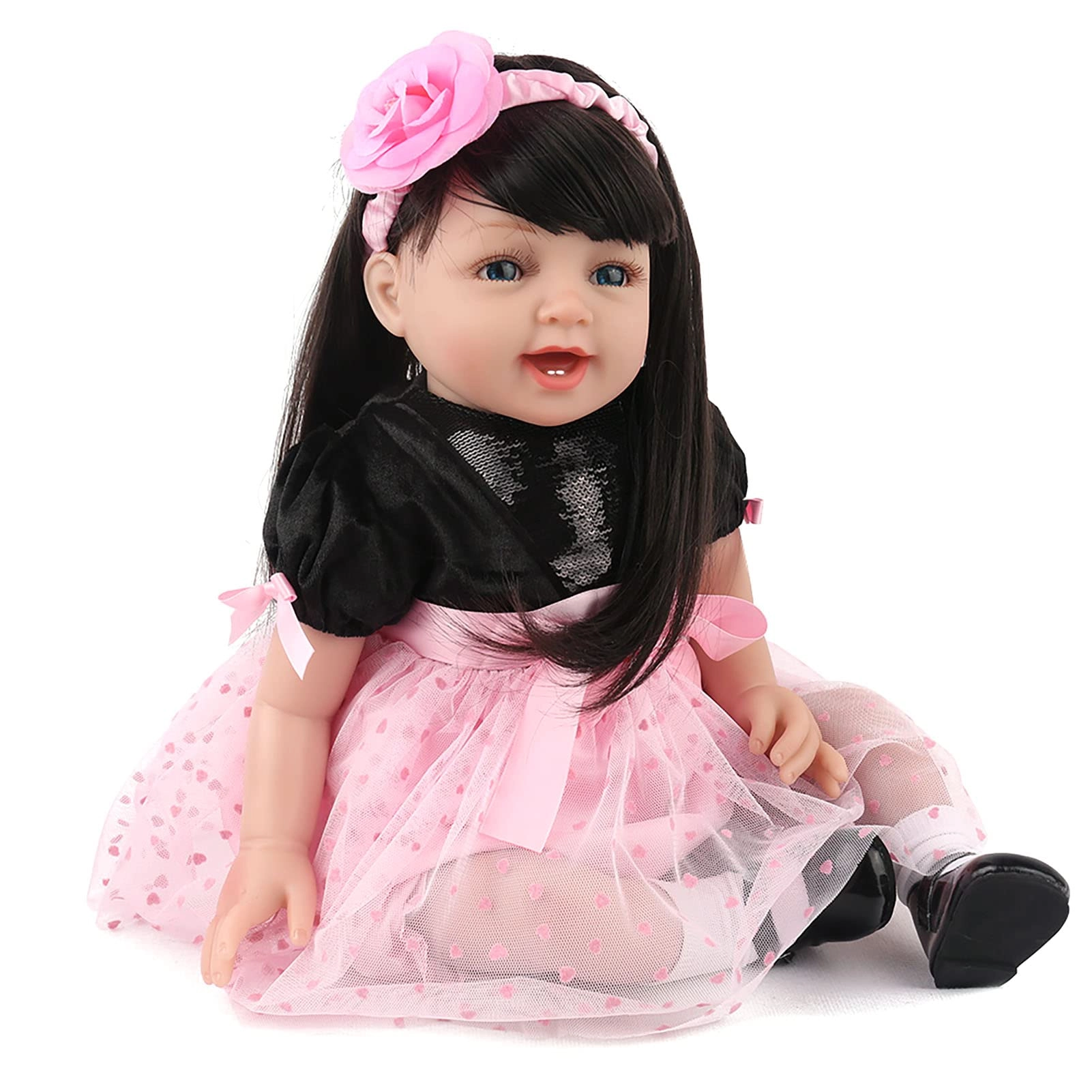 Reborn Baby Doll - 55cm 22" Vinyl Cotton Body