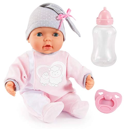 Bayer Piccolina 15 Baby Doll - Interactive 38cm Soft Body