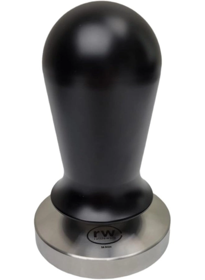 Rattleware 58mm Pressure Tamper - Black Handle