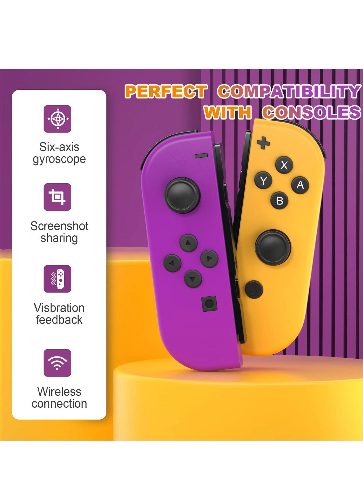 Joy Cons Wireless Controller - Green Nintendo Switch/Lite/OLED