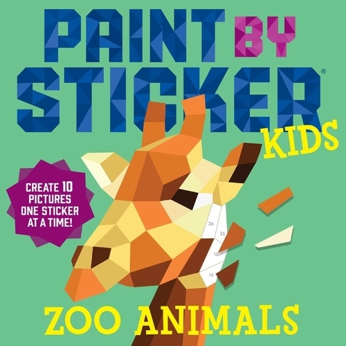 Workman Publishing Zoo Animals Activity Sticker Book 10 pcs