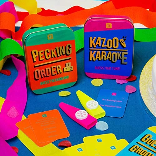 Party Music Trivia Cards - English Adult