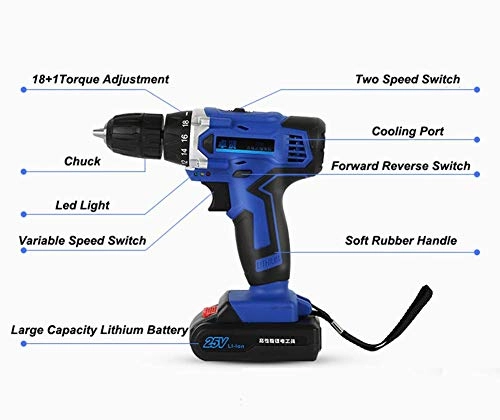 Lightdriver Cordless Screwdriver - 2.0 Ah
