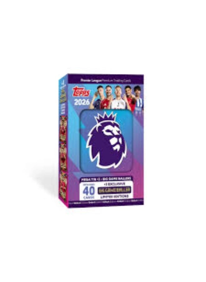 Premier League 2025/2026 Collectible Football Trading Cards - 129pcs Bundle